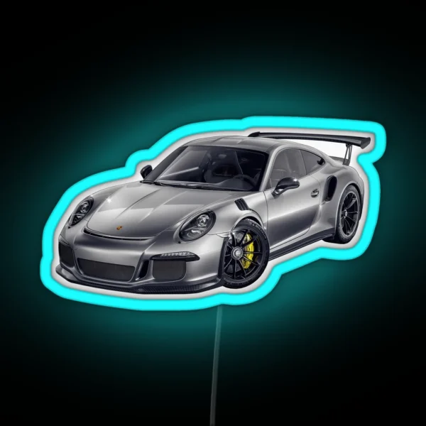 Porsche 911 GT3 RS RGB Neon Sign