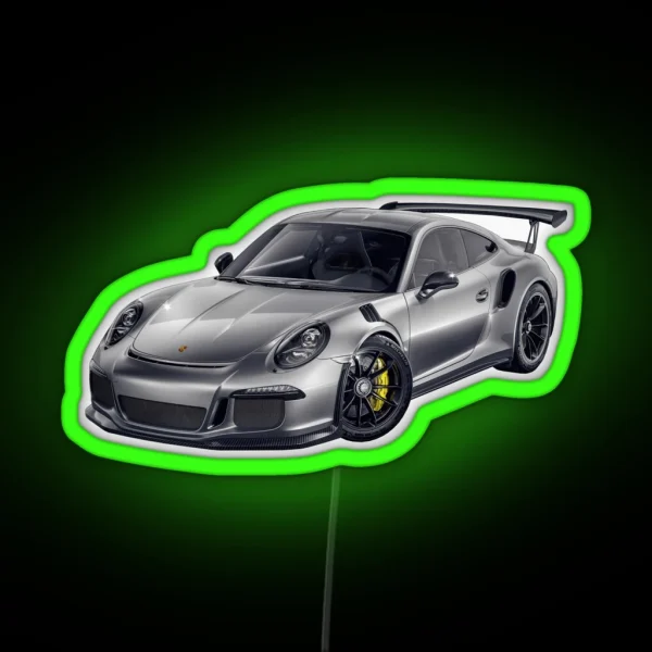 Porsche 911 GT3 RS RGB Neon Sign