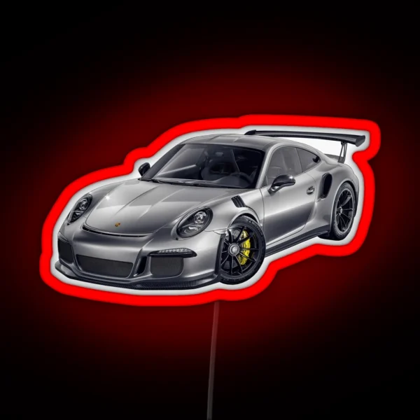 Porsche 911 GT3 RS RGB Neon Sign
