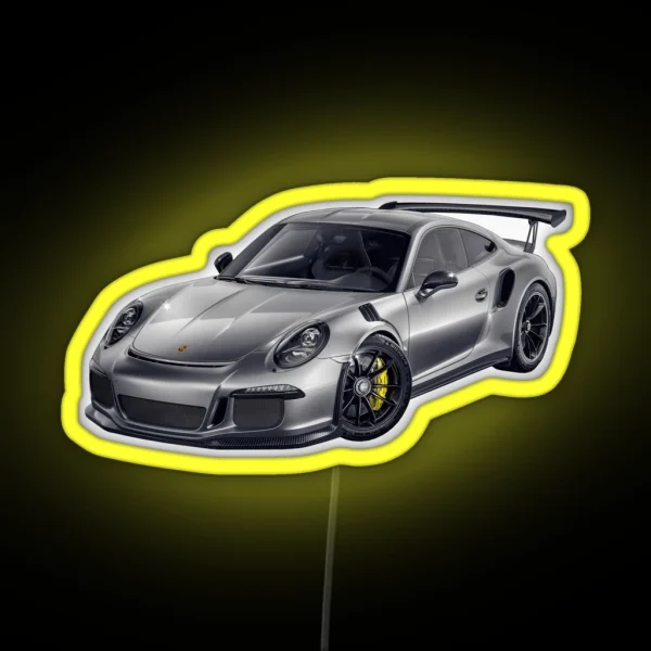 Porsche 911 GT3 RS RGB Neon Sign