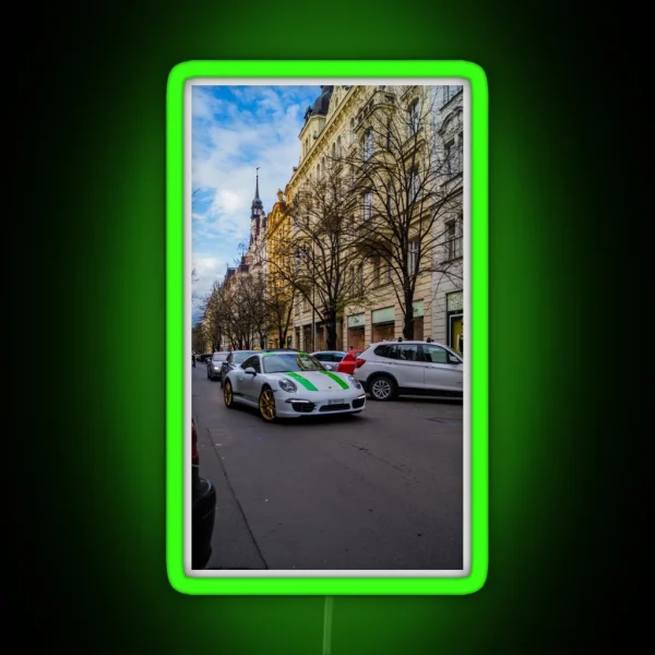 Porsche 911 RGB Neon Sign