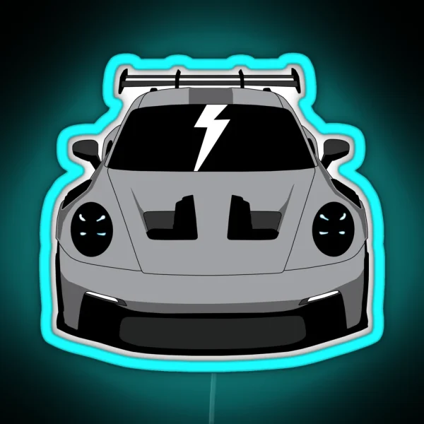 Porsche 911 RGB Neon Sign