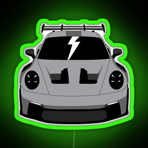 Porsche 911 RGB Neon Sign