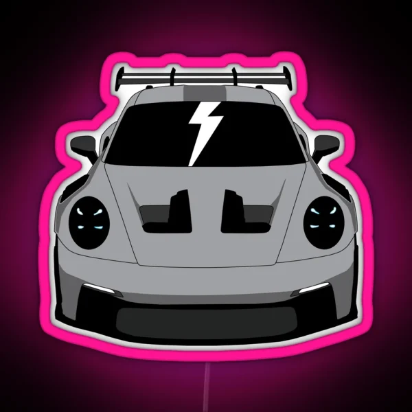 Porsche 911 RGB Neon Sign