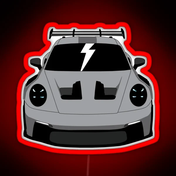 Porsche 911 RGB Neon Sign