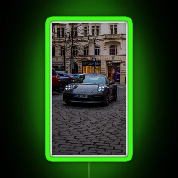 Porsche 911 RGB Neon Sign