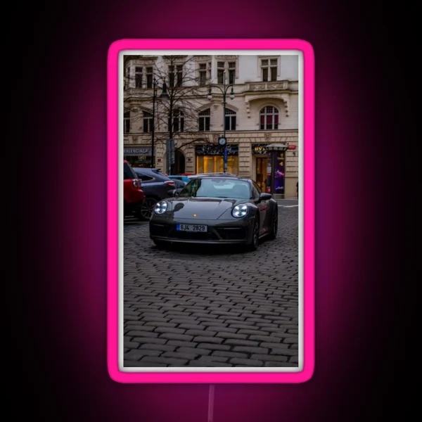 Porsche 911 RGB Neon Sign