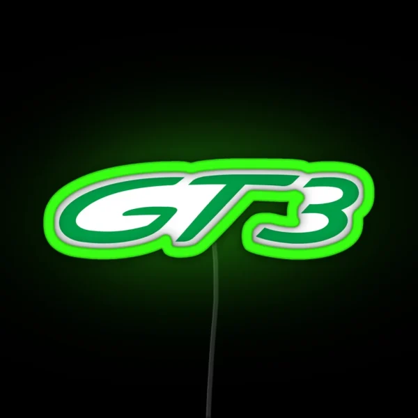 PORSCHE 991 2 GT3 RGB Neon Sign
