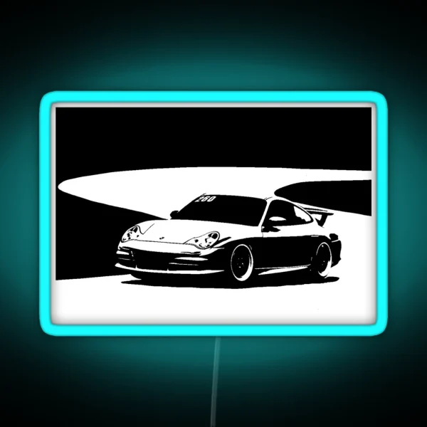 Porsche 996 GT3 RGB Neon Sign