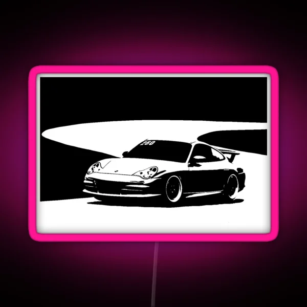 Porsche 996 GT3 RGB Neon Sign