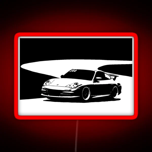 Porsche 996 GT3 RGB Neon Sign