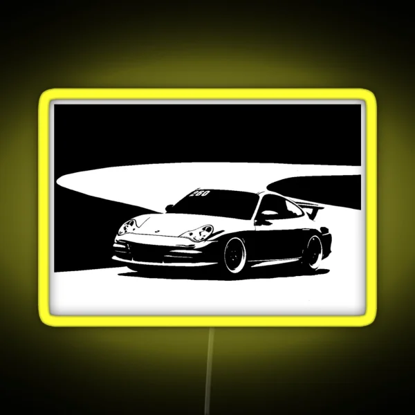 Porsche 996 GT3 RGB Neon Sign