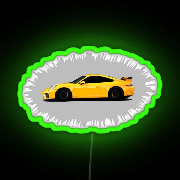 Porsche GT3 RGB Neon Sign