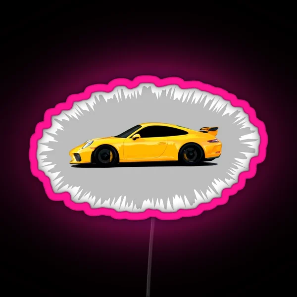 Porsche GT3 RGB Neon Sign
