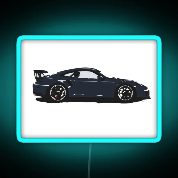 Porsche GT3 RGB Neon Sign