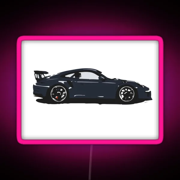 Porsche GT3 RGB Neon Sign