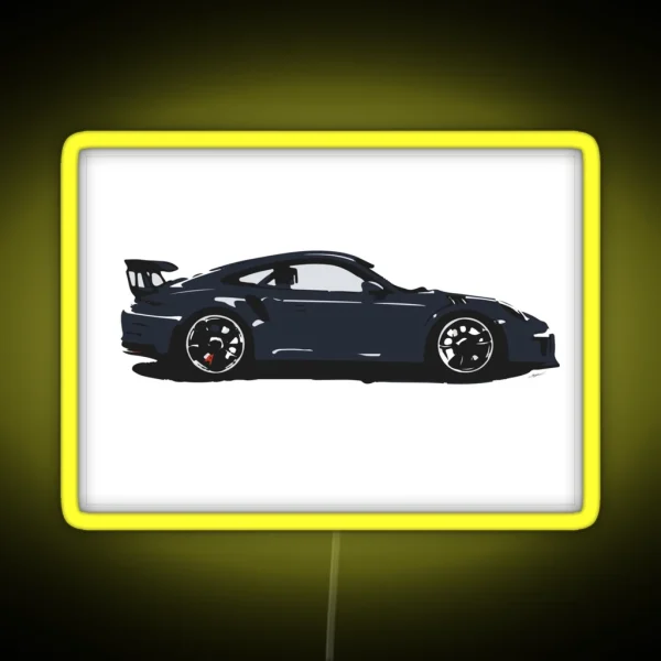 Porsche GT3 RGB Neon Sign