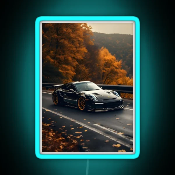 Porsche GT3 RS RGB Neon Sign