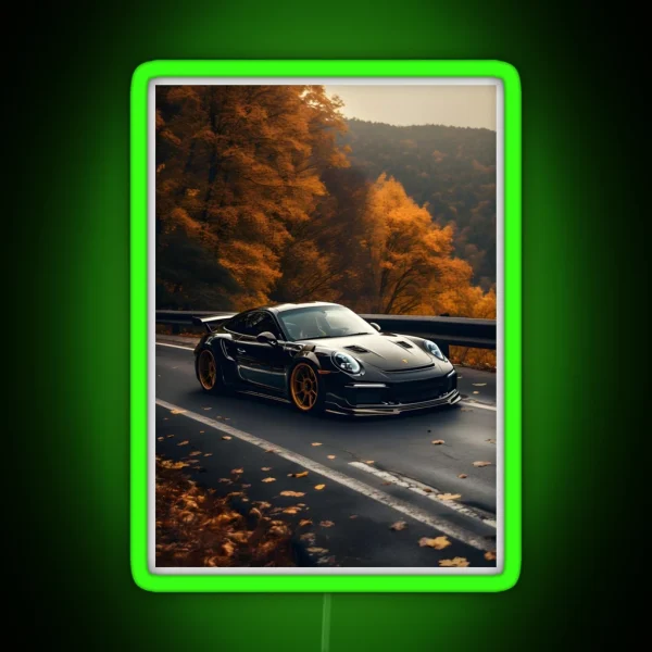 Porsche GT3 RS RGB Neon Sign