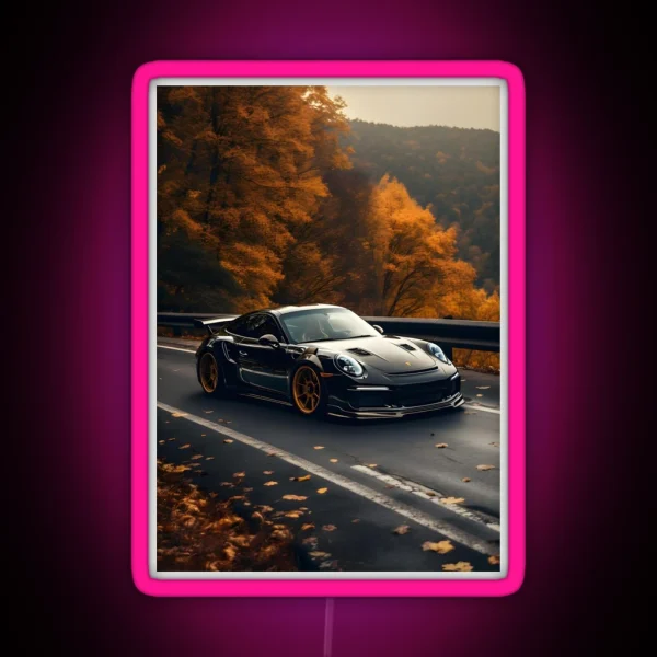 Porsche GT3 RS RGB Neon Sign