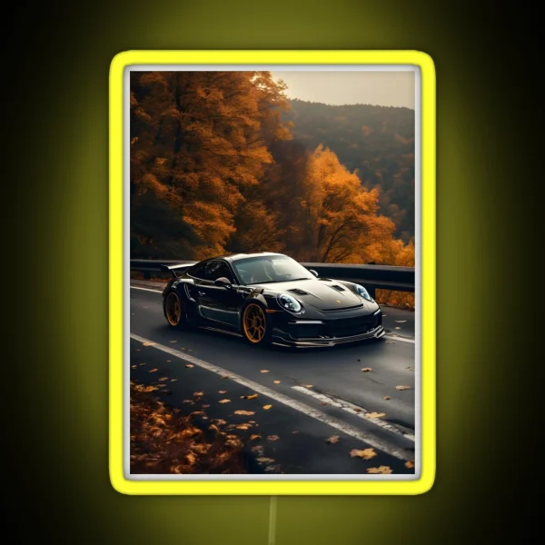 Porsche GT3 RS RGB Neon Sign