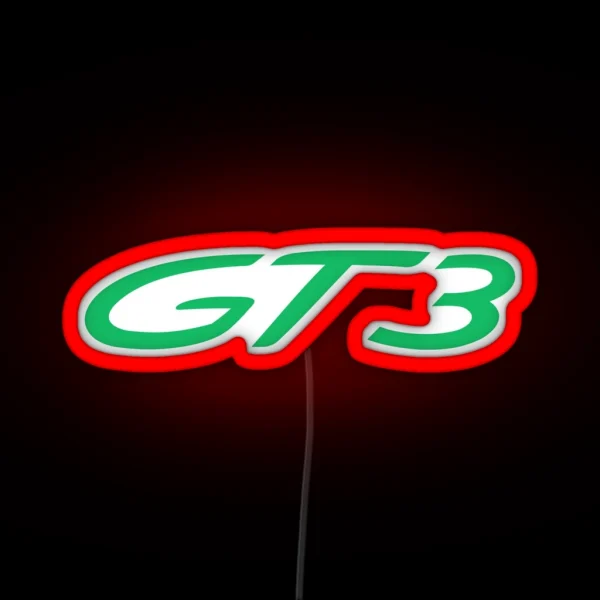 PORSCHE GT3 RS Signal Green RGB Neon Sign