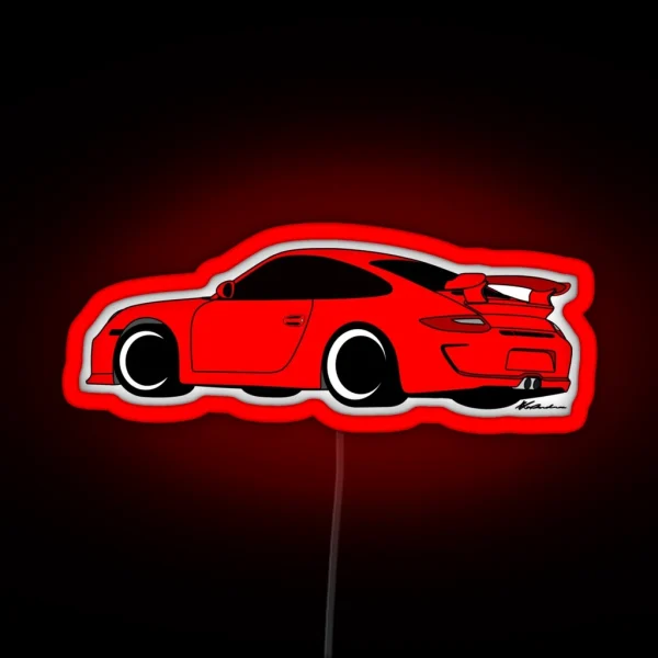 Porsche RGB Neon Sign