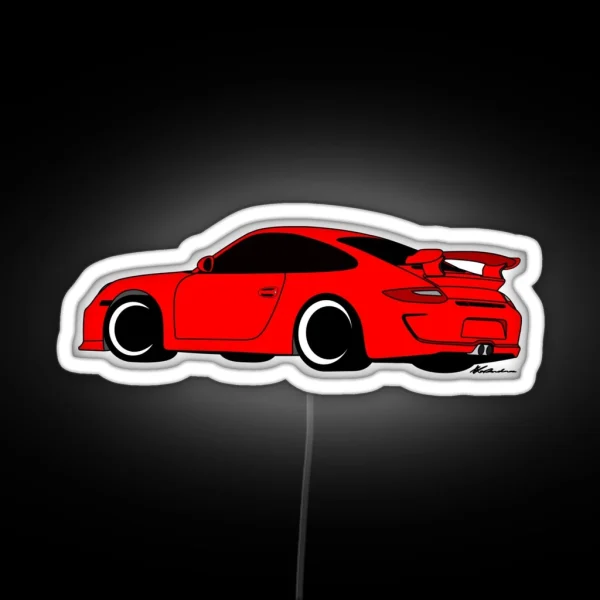 Porsche RGB Neon Sign