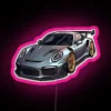 silver-porsche-cool-anime-style-rgb-neon-sign-pink