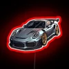 Porsche Silver Cool Anime Style RGB Neon Sign 73506 Red
