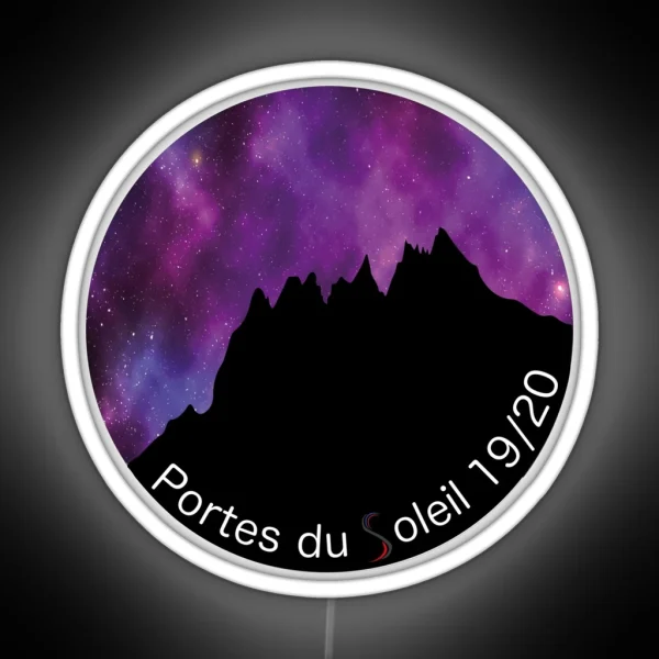 Portes Du Soleil RGB Neon Sign