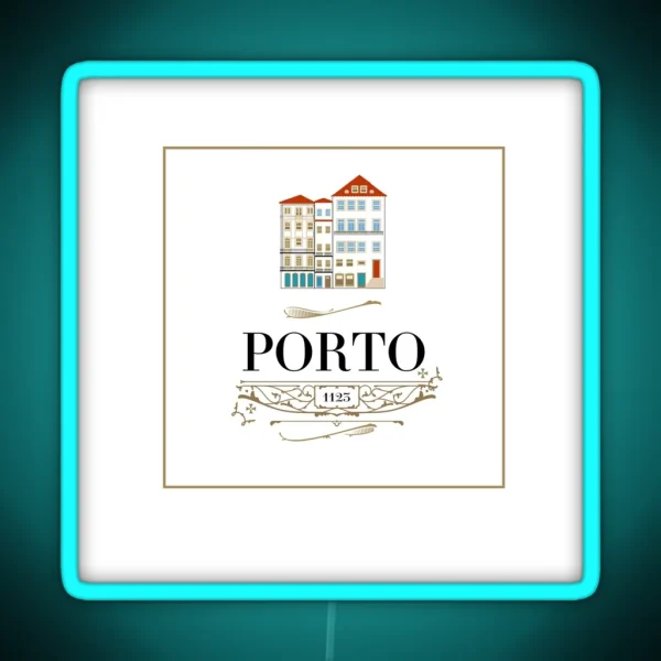 Porto Portugal RGB Neon Sign