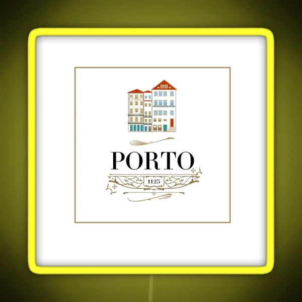 Porto Portugal RGB Neon Sign