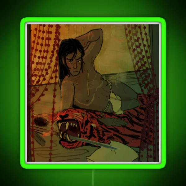 Pose Goemon Ishikawa RGB Neon Sign