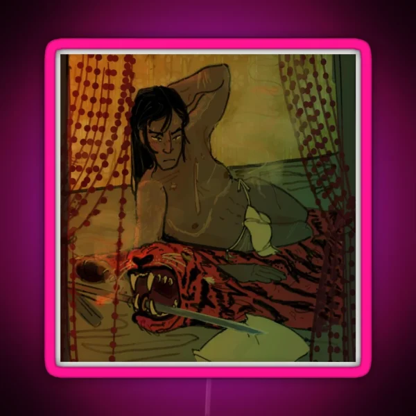 Pose Goemon Ishikawa RGB Neon Sign