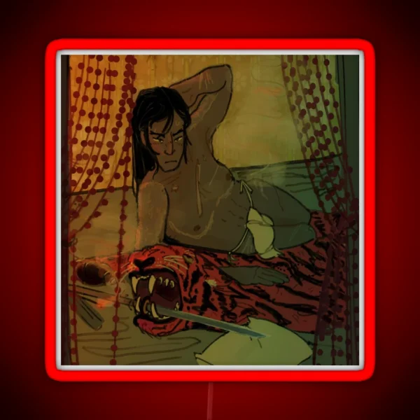Pose Goemon Ishikawa RGB Neon Sign