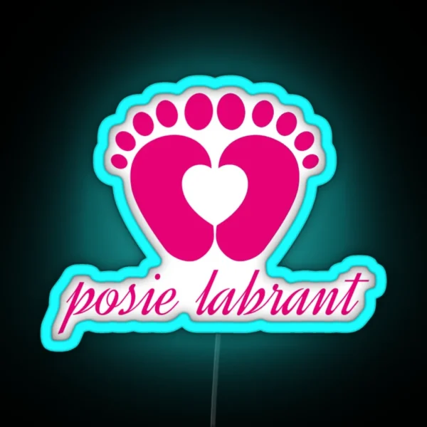 Posie Labrant RGB Neon Sign