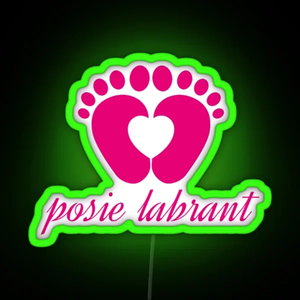 Posie Labrant RGB Neon Sign