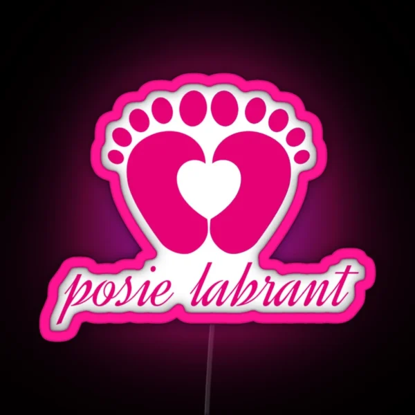 Posie Labrant RGB Neon Sign