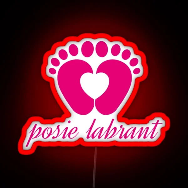 Posie Labrant RGB Neon Sign