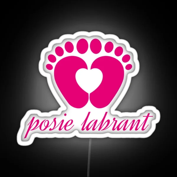Posie Labrant RGB Neon Sign