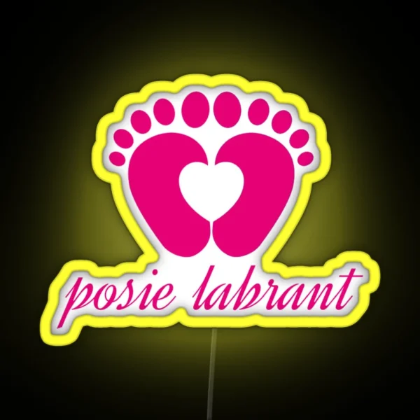 Posie Labrant RGB Neon Sign