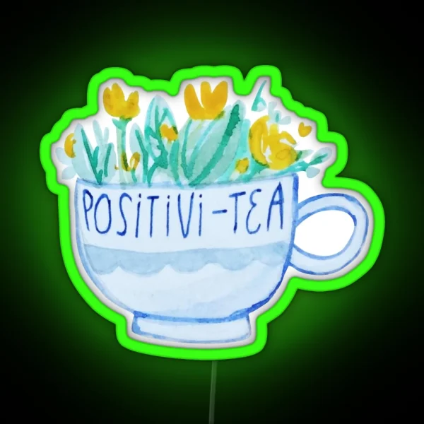 Positivi Tea RGB Neon Sign