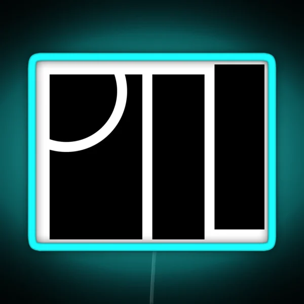 Post Tenebras Lux Letter Logo IYKYK Inverted 2 RGB Neon Sign