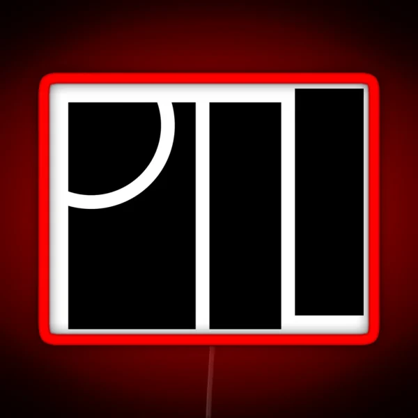 Post Tenebras Lux Letter Logo IYKYK Inverted 2 RGB Neon Sign