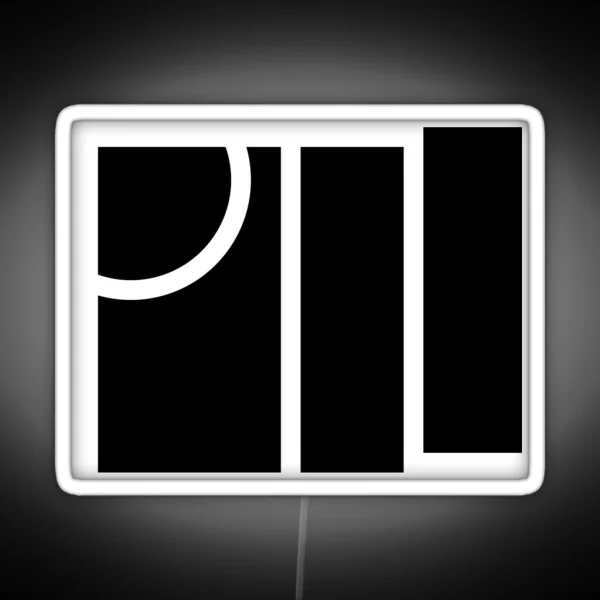 Post Tenebras Lux Letter Logo IYKYK Inverted 2 RGB Neon Sign