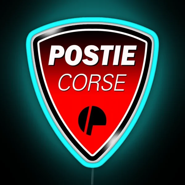 Postie Corse RGB Neon Sign