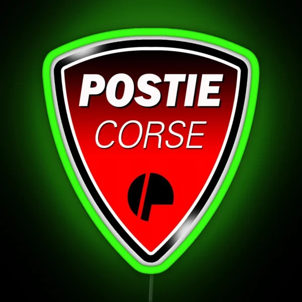 Postie Corse RGB Neon Sign
