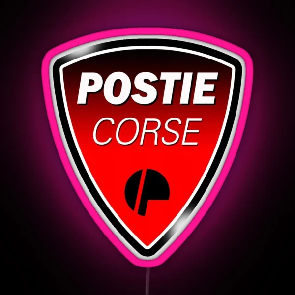 Postie Corse RGB Neon Sign
