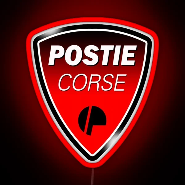Postie Corse RGB Neon Sign